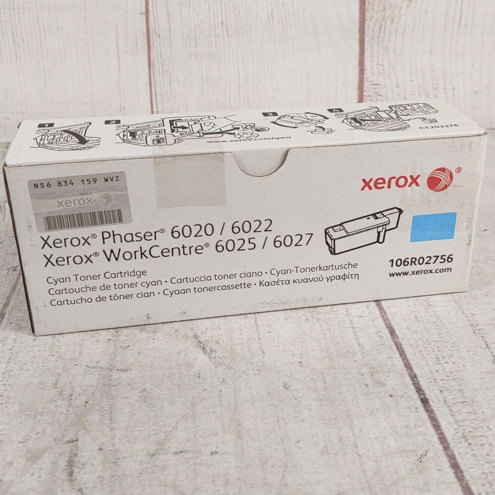 NEW SEALED - Xerox Phaser 6020/6022 WorkCentre 6025/6027 Black Toner 106R02759